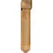 Ekena Millwork Traditional Arts and Crafts Rough Sawn Bracket w/ Offset Brace, Western Red Cedar, 8"W x 34"D x 42"H BKT0806X34X42TRA03RWR - alternate 3